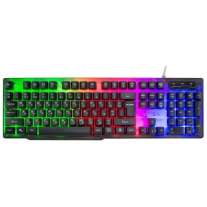 Клавіатура дротова ігрова Vinga KB414 Black