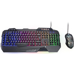 Клавіатура+миша Vinga KBSG558 Black