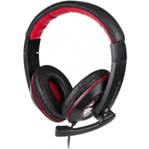 Гарнітура дротова ігрова Vinga HSU040 Black USB (HSU40BK)