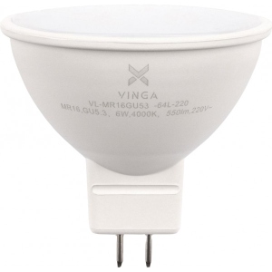 Лампочка світлодіодна Vinga VL-MR16GU53-64L-220