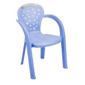 Стул пластиковий VIOLET HOUSE 0256 Kids Blue для дітей 25x35x51 см