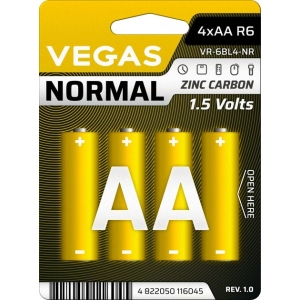 Батарейка тип AA Vegas VR-6BL4-NR