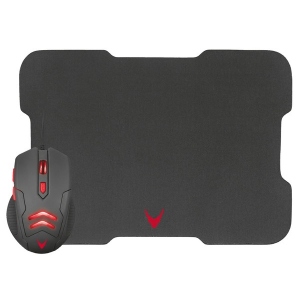 Миша дротова ігрова Varr Set MPX4 + коврик 295x210 (VSETMPX4)