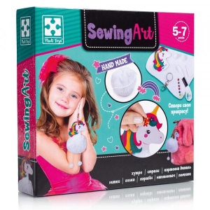 Набір для виготовлення декору Vladi Toys брелок ''Єдиноріг'' (VT4205-06)