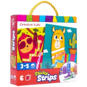 Стікерна мозаїка Vladi Toys Sticky strips. Лама (VT4433-04)