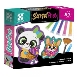 Набір для малювання піском Vladi Toys ''Sand Art. Солодка вечірка'' (VT4501-02)