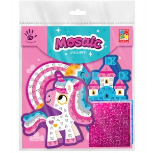 Стікерна мозаїка Vladi Toys м'яка ''Єдиноріг'' (VT4511-08) фірмовий сайт