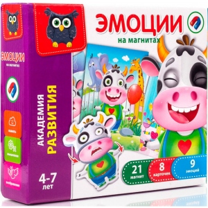 Настільна гра магнітна (3-4 роки) Vladi Toys Емоції (рус) (VT5422-01)