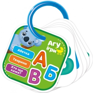 Настільна гра розвиваюча (3-4 роки) Vladi Toys "Абетка" (укр) (VT2000-03)