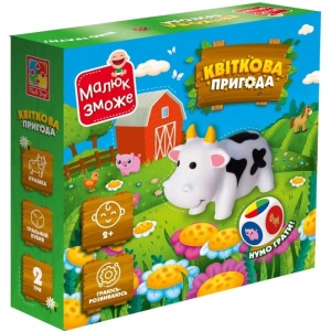 Настільна гра розвиваюча (3-4 роки) Vladi Toys "Квіткова пригода" (укр) (VT2100-20)