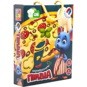Настільна гра магнітна (3-4 роки) Vladi Toys Піца (рус) (VT3004-08)