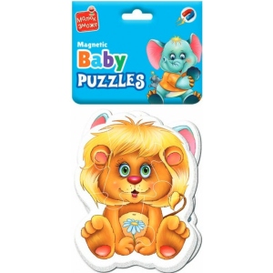Пазли магнітні (до 2 років) Vladi Toys "Зоопарк" (укр) (VT3208-28)