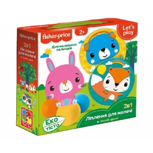 Ліплення з тіста Fisher-Price Лісові друзі (VT4502-04)