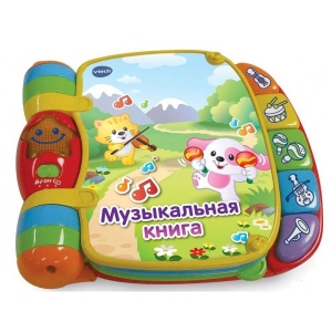Інтерактивна книга VTech Музична Книга (озвуч. Рус. Яз.) (80-166726)