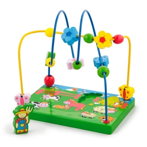 Бізіборд-лабіринт Viga Toys Ферма (59664)
