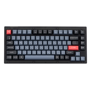 Клавіатура дротова Keychron V1 QMK Gateron G PRO Red Hot-Swap RGB Frosted Black