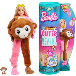 Лялька Barbie "Cutie Reveal" серії "Друзі з джунглів" — мавпеня (HKR01)