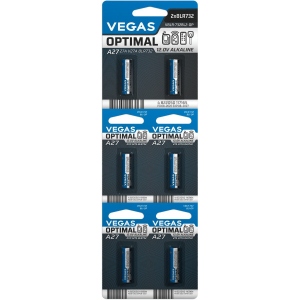 Елемент живлення тип A27 Vegas V8LR-732BL6-OP