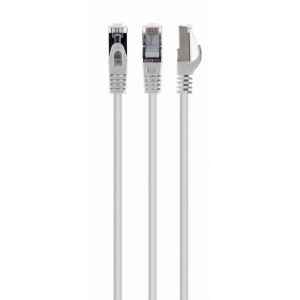 Кабель патч-корд Cablexpert S/FTP (PP6A-LSZHCU-W-0.5M) 50u 0.5m White