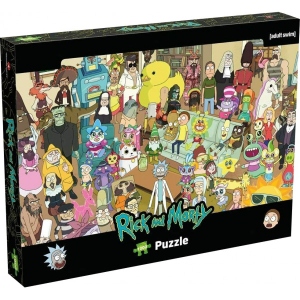 Пазли картонні (8 +) Rick and Morty 1000 шт. (5036905039703)