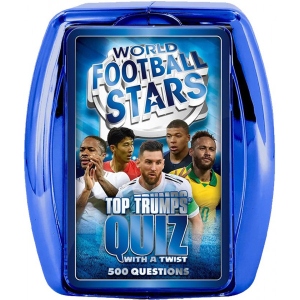 Настільна гра карткова (3-4 роки) WORLD FOOTBALL STARS Stars Blue (WM01187-EN1-6)
