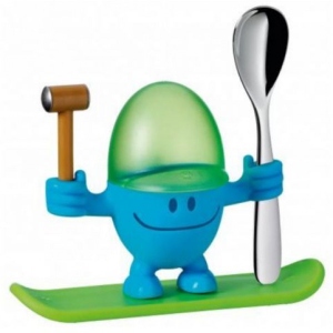 Підставка для яєць WMF 616687620MCEGG з ложкою Blue-Green