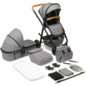 Коляска універсальна 2 в 1 Lionelo Amder Grey Stone