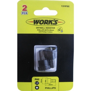Біта для викрутки Works PH2x25 2 шт. (131P2С/2753507)