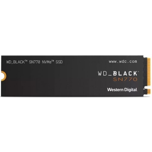 SSD-накопичувач внутрішній Western Digital SN770 1TB M.2 2280 NVME PCIe 4.0 x4 Black (WDS100T3X0E)