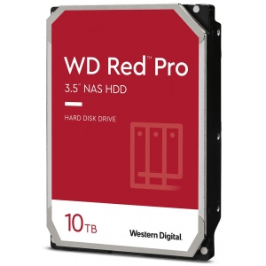 Жорсткий диск внутрішній Western Digital Red Pro NAS 10TB 7200rpm 256MB 3.5" SATA III (WD102KFBX)