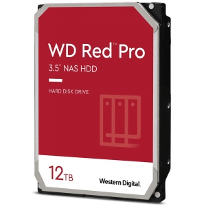 Жорсткий диск внутрішній Western Digital Red Pro NAS 12TB 7200rpm 256MB 3.5" SATA III (WD121KFBX)