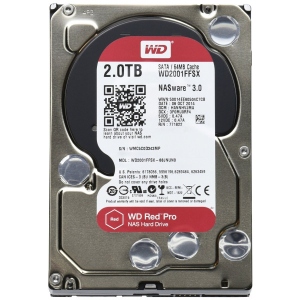 Жесткий диск внутренний Western Digital Red Pro 2TB 7200rpm 64MB WD2002FFSX 3.5" SATA III