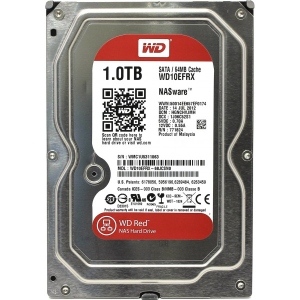 Жесткий диск внутренний WD Red 1 TB 5400 rpm 64 MB 3.5 SATA III (WD10EFRX)