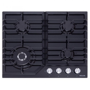 Варильна поверхня газова Weilor GG W624 BL