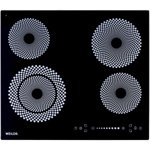 Варильна поверхня електрична Weilor WHC 651 BLACK