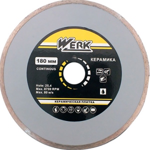 Диск алмазний Werk 1A1R 250x7x25.4 (4232625)