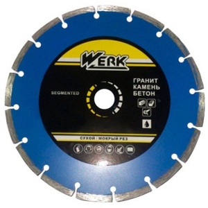 Диск алмазний Werk Segment 1A1RSS/C3-W 125*7*22.23 WE110101/4232611 WERK