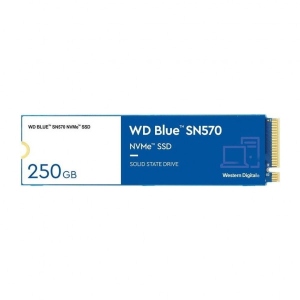 SSD-накопичувач внутрішній Western Digital M.2 WD Blue SN570 250GB NVMe PCIe 3.0 4x 2280 TLC (WDS250G3B0C) офіційний магазин