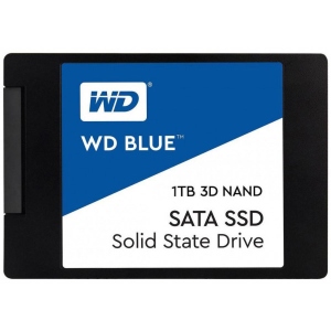 SSD-накопичувач внутрішній Western Digital Blue SSD 1TB 2.5" SATA 3.0 3D NAND TLC (WDS100T2B0A)