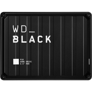Жорсткий диск зовнішній Western Digital P10 Game Drive External 5TB Black (WDBA3A0050BBK-WESN)