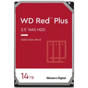 Жорсткий диск внутрішній Western Digital Red Plus 14TB 512МB 3.5 SATA III (WD140EFGX)