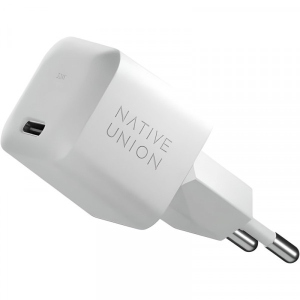 Бездротовий зарядний пристрій Native Union Fast GaN Charger PD 30W USB-C Port White (FAST-PD30-2-WHT-EU)