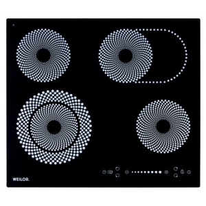 Варильна поверхня електрична Weilor WHC 661 BLACK