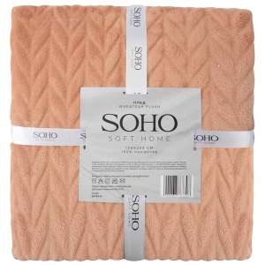Плед полуторний SOHO 150х200 см Wheatear Plush (1213К)