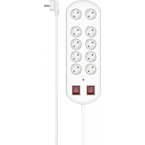 Мережевий фільтр Hama 10 р 2 м White (00223163) в Україні