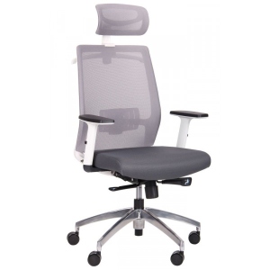 Уцінка - Крісло офісне AMF Install White Alum Grey/Grey #