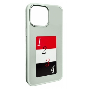 Чохол для смартфону Armorstandart Ink Screen for Apple iPhone 15 Pro Max White(ARM74563)