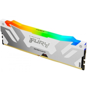 Память DDR Kingston Fury Renegade RGB White DDR5 32GB/6400 (KF564C32RWA-32)