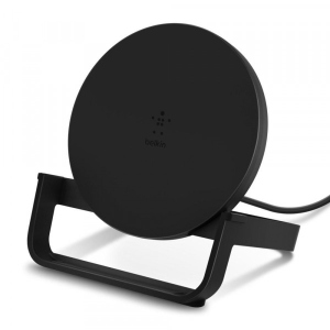 асортимент Зарядний пристрій Belkin Stand Wireless Charging Qi, 10W Black (WIB001VFBK)
