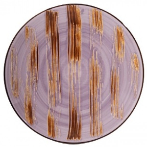 Тарілка обідня Wilmax Scratch Lavander 25.5 см (WL-668714 / A)